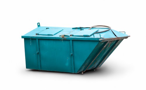 Illustration of Lambeth streets with commercial waste bins and accessibility symbols